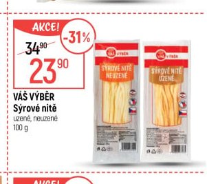 Váš výběr Sýrové nitě