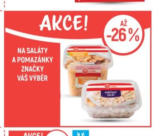 Na saláty a pomazánky značky Váš výběr