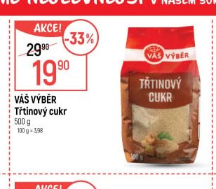 Váš výběr Třtinový cukr