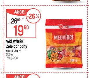 Váš výběr Želé bonbony