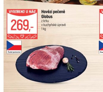 Hovězí pečeně Globus
