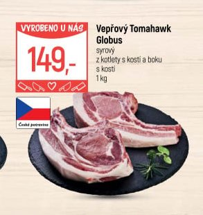 Vepřový Tomahawk Globus