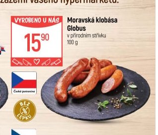 Moravská klobása Globus