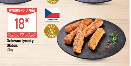 Grilovací tyčinky Globus