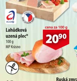 Lahůdková uzená plec