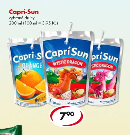 Capri-Sun vybrané druhy