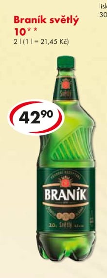 Braník světlý 10**