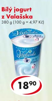 Bílý jogurt z Valašska