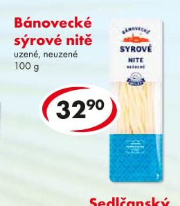 Bánovecké sýrové nitě