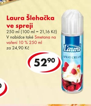 Laura Šlehačka ve spreji