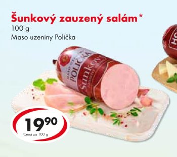 Šunkový zauzený salám