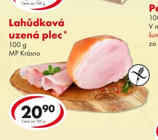 Lahůdková uzená plec