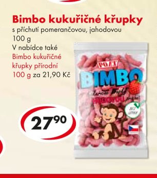 Bimbo kukuřičné křupky