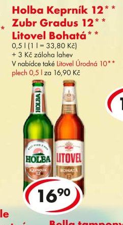 Holba Keprník 12, Zubr Gradus 12, Litovel Bohatá