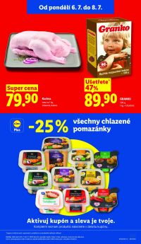 akční leták Lidl 6.7.2026-8.7.2026