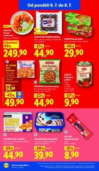 akční leták Lidl 6.7.2026-8.7.2026