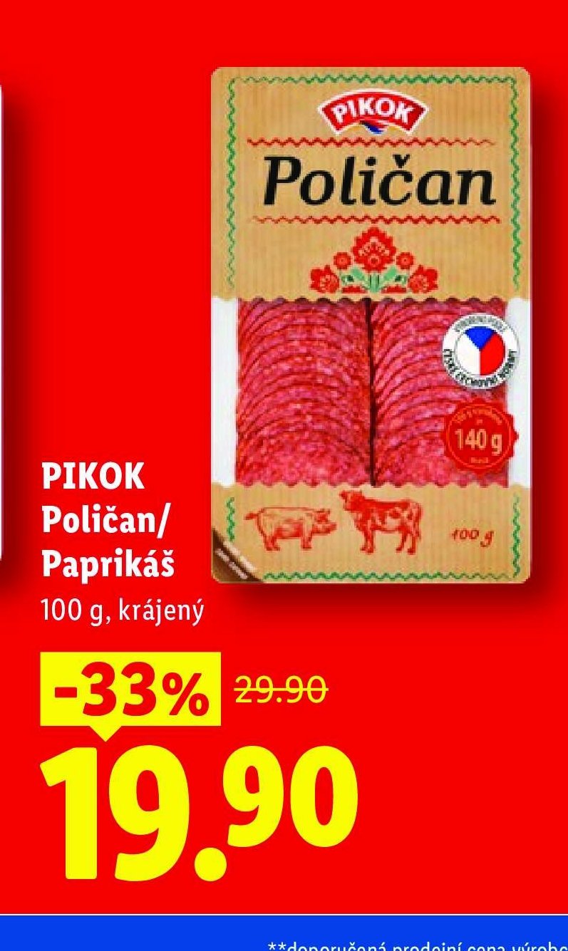 PIKOK Poličan/Paprikáš 100g