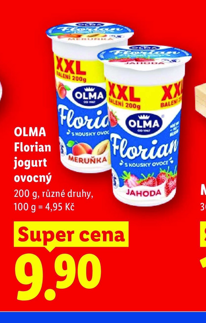 OLMA Florian jogurt ovocný