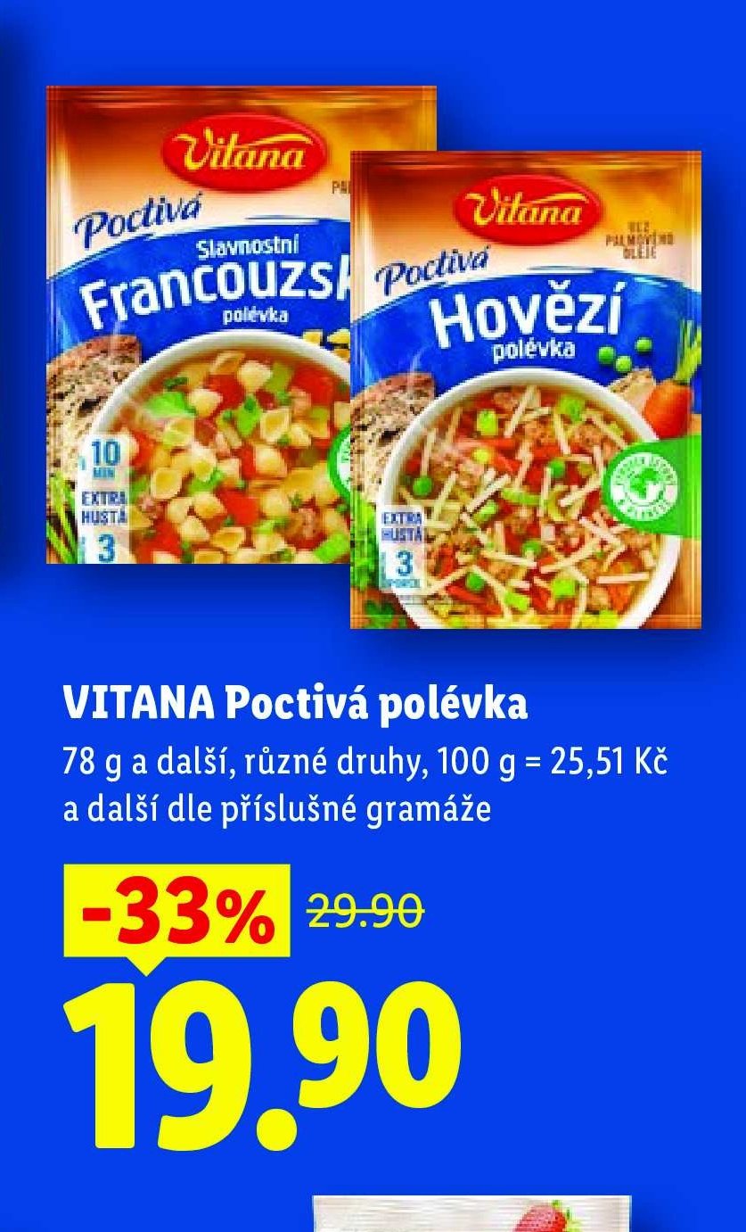 VITANA Poctivá polévka