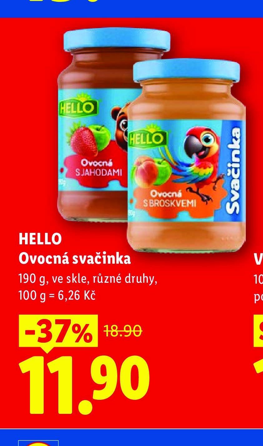 HELLO Ovocná svačinka