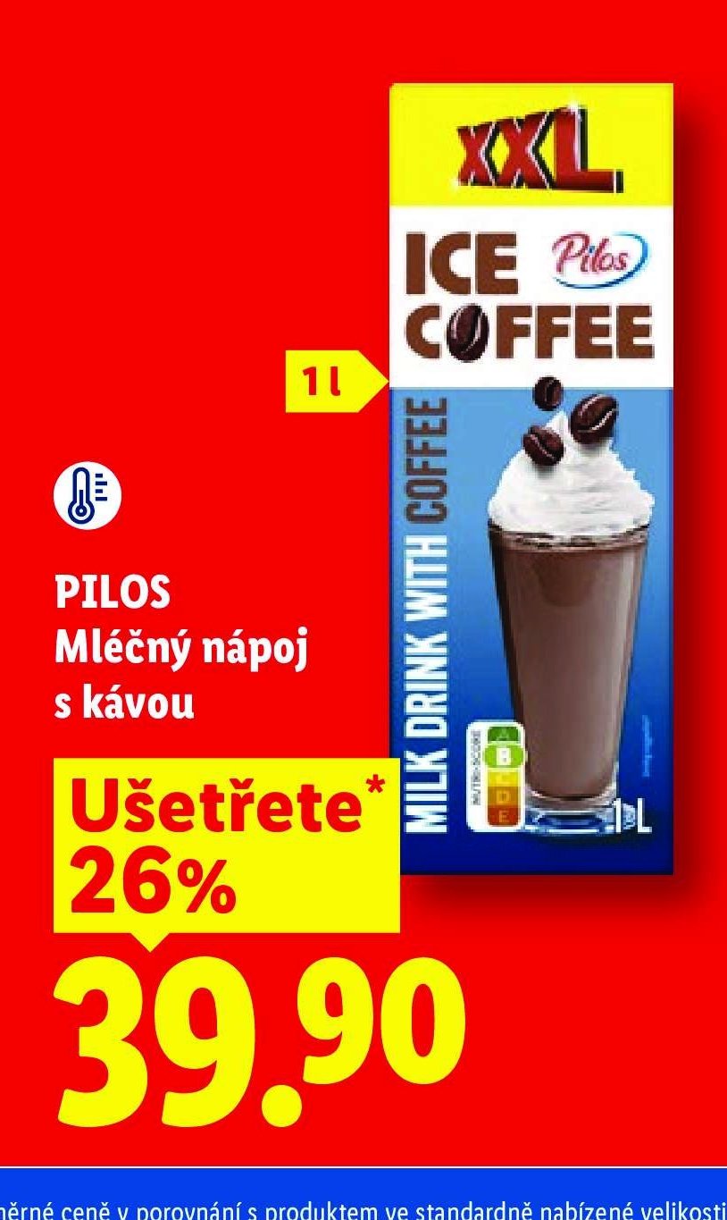 PILOS Mléčný nápoj s kávou