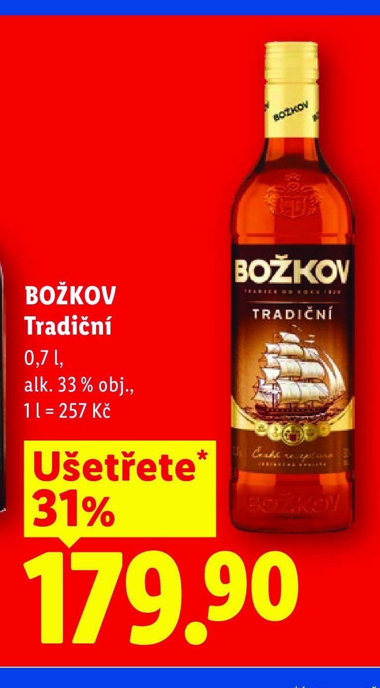 BOŽKOV Tradiční 0,7 l