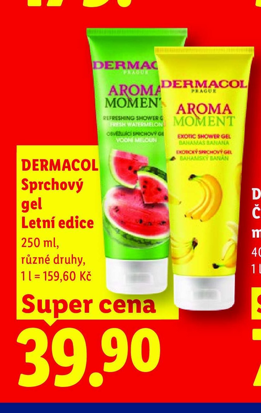DERMACOL Sprchový gel Letní edice 250 ml