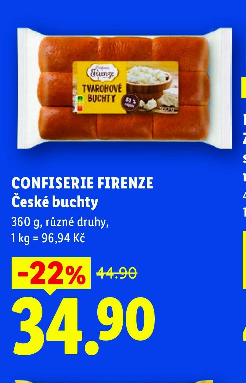 CONFISERIE FIRENZE České buchty 360 g