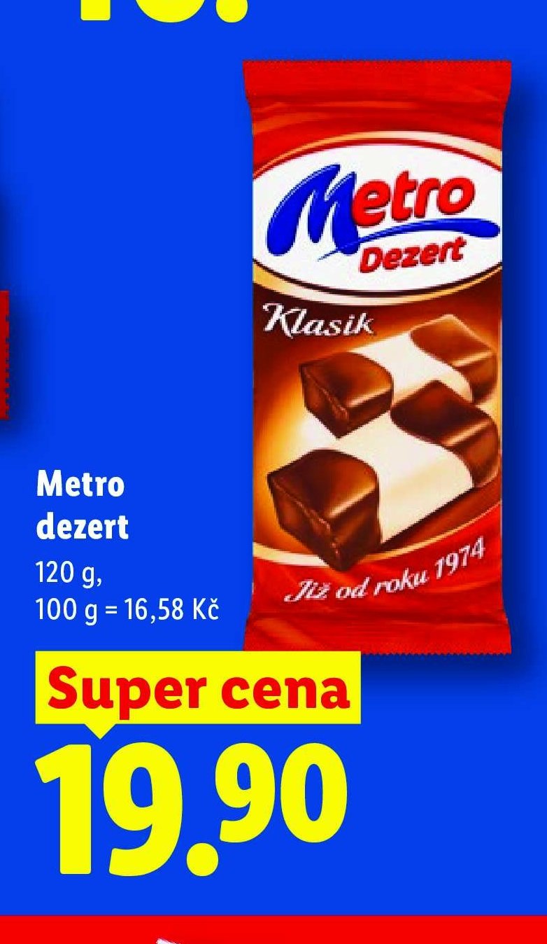 Metro dezert 120 g
