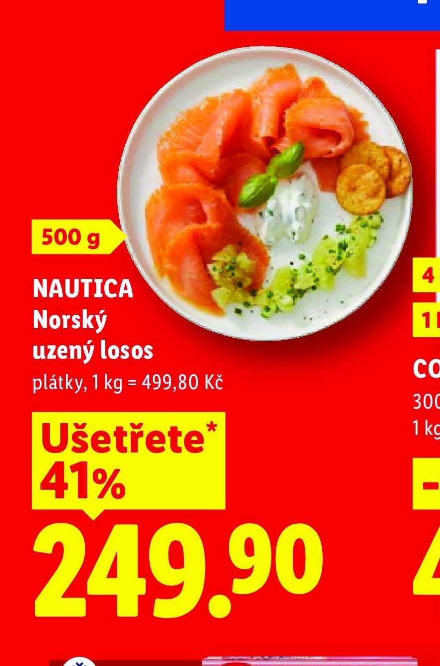 NAUTICA Norský uzený losos