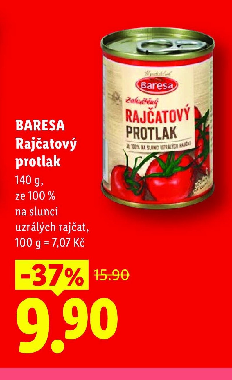 BARESA Rajčatový protlak