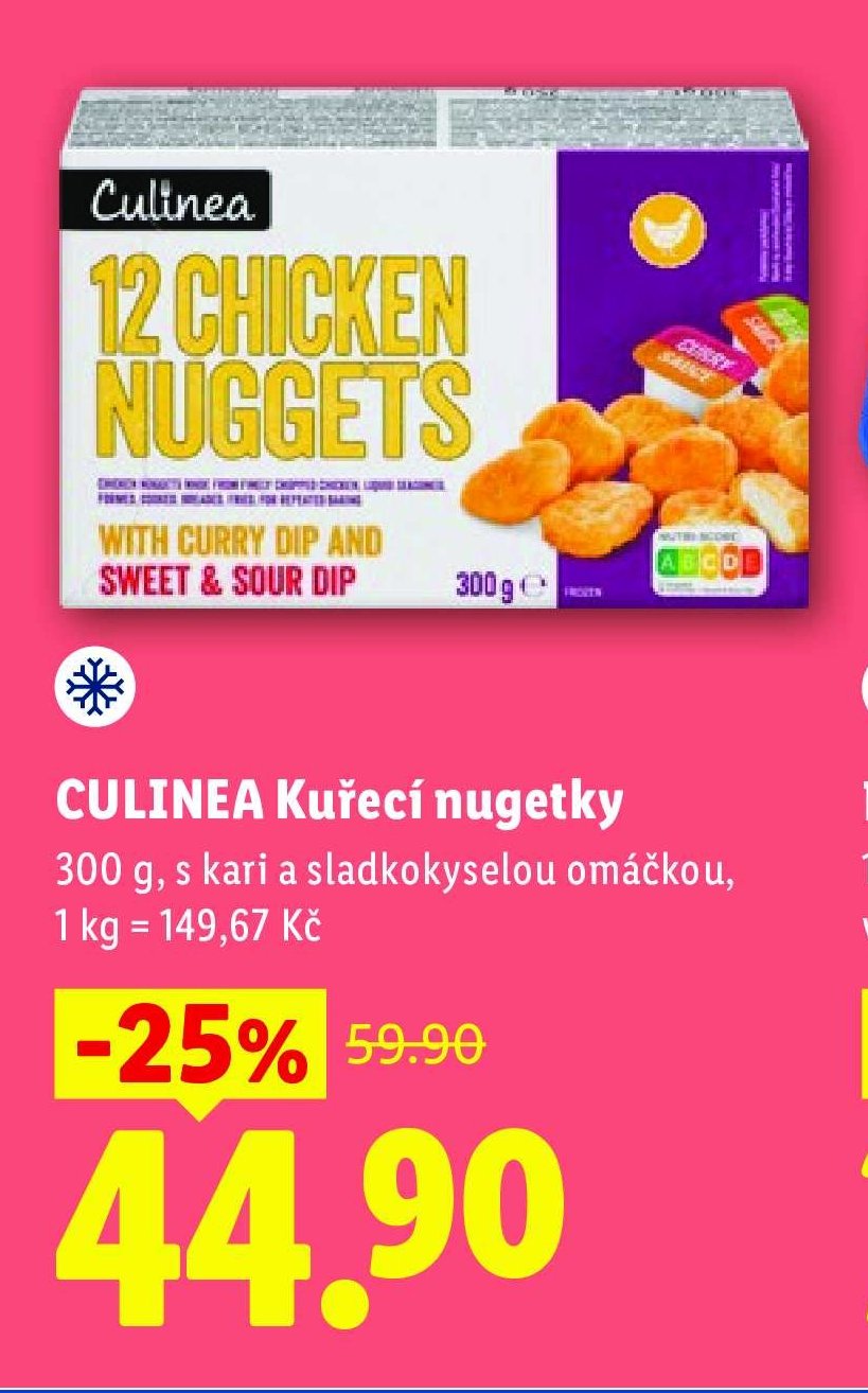 CULINEA Kuřecí nugetky