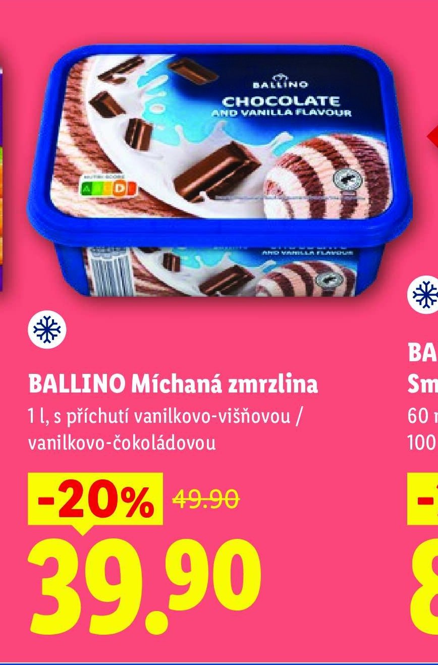BALLINO Míchaná zmrzlina