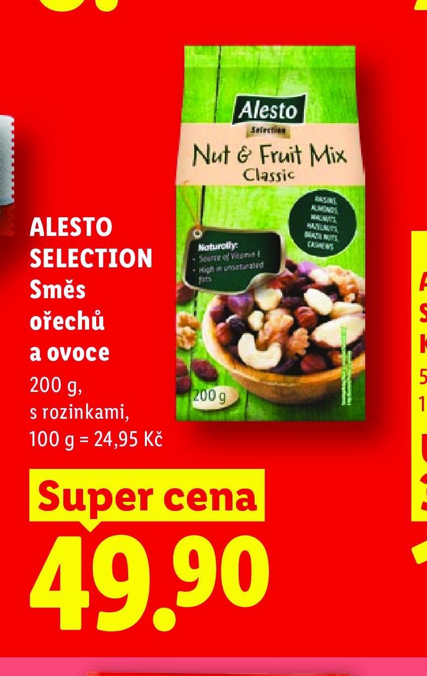 ALESTO SELECTION Směs ořechů a ovoce