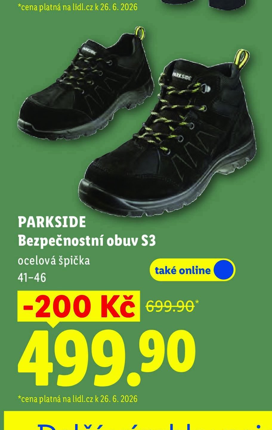 PARKSIDE Bezpečnostní obuv S3