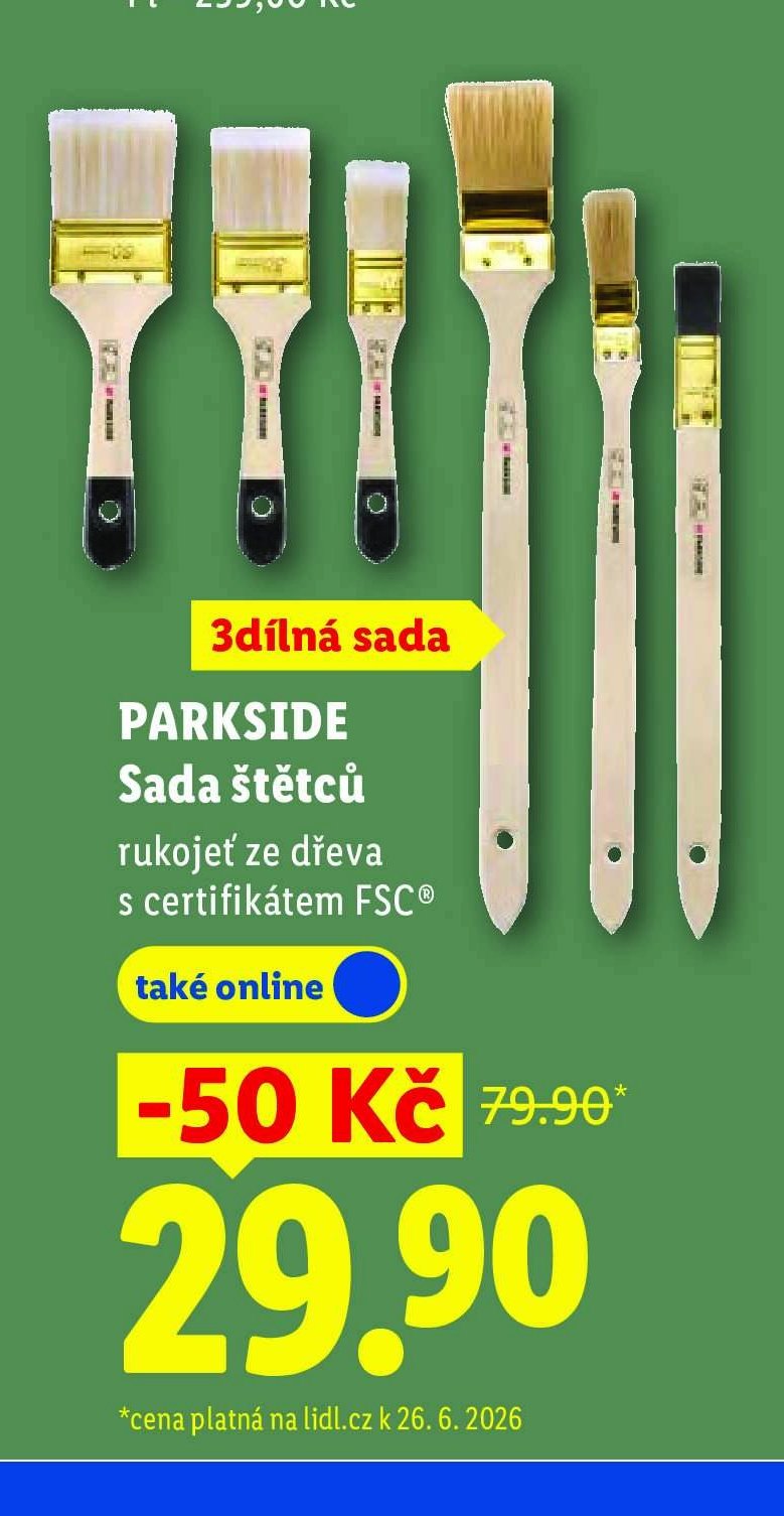 PARKSIDE Sada štětců