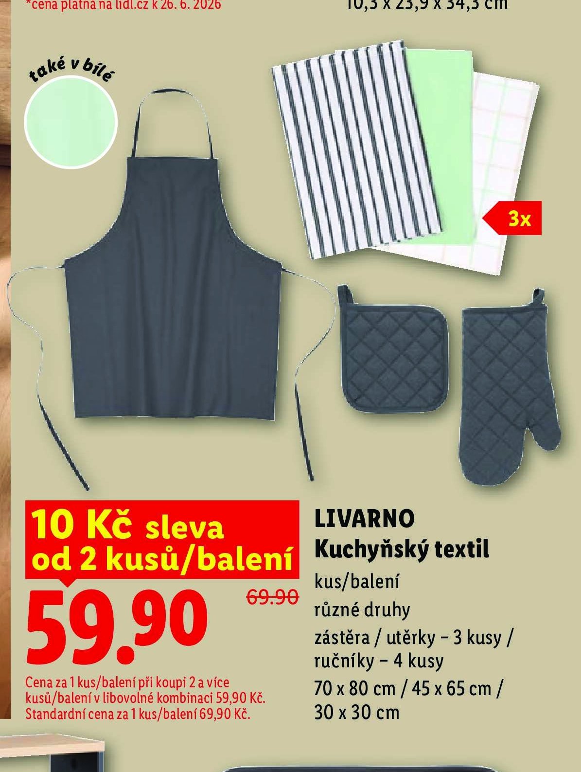 LIVARNO Kuchyňský textil
