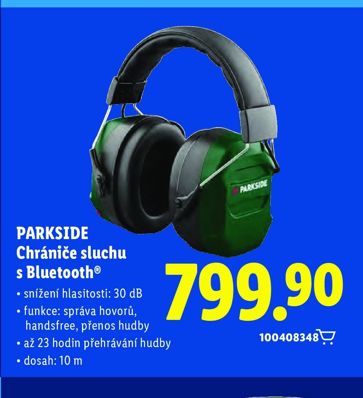 PARKSIDE Chrániče sluchu s Bluetooth®