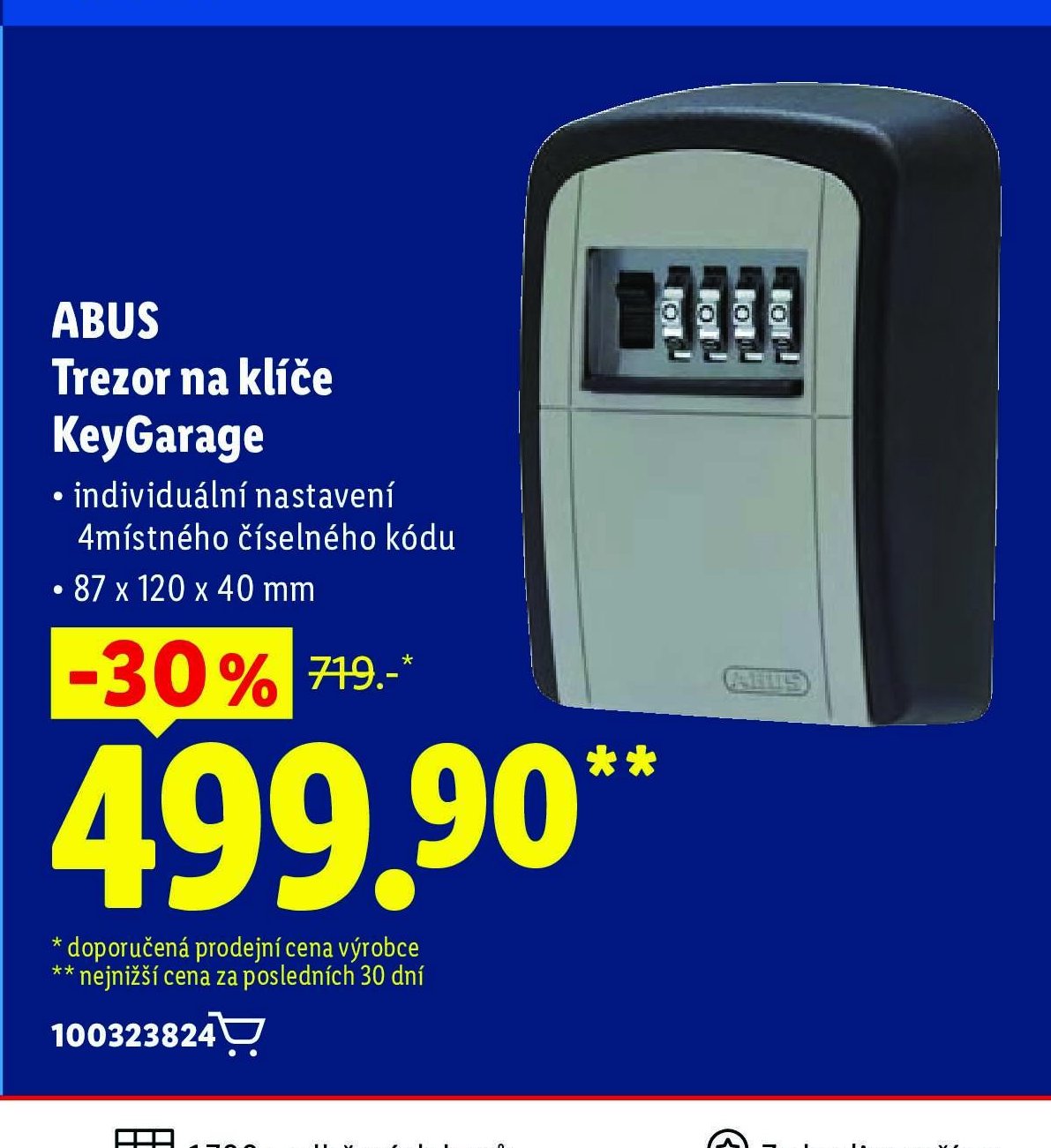 ABUS Trezor na klíče KeyGarage