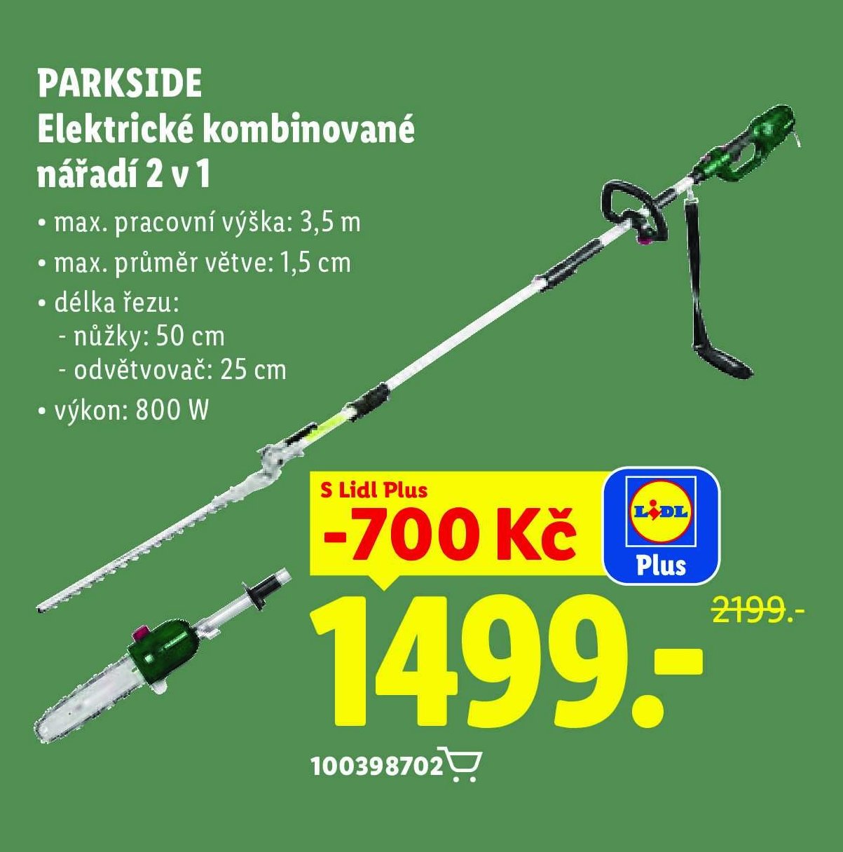 PARKSIDE Elektrické kombinované nářadí 2 v 1