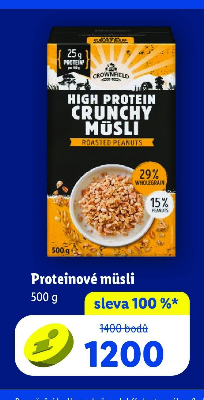 Proteinové müsli