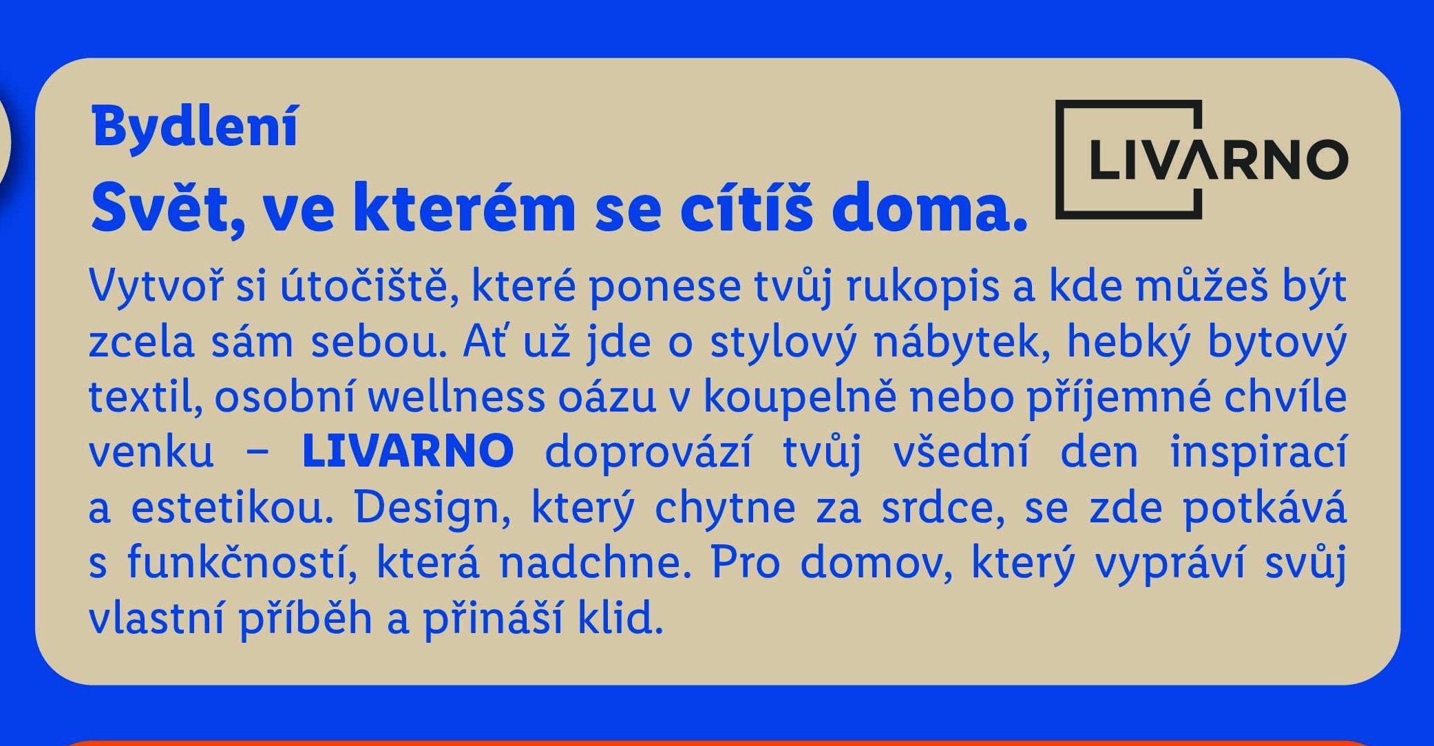 Bydlení - LIVARNO