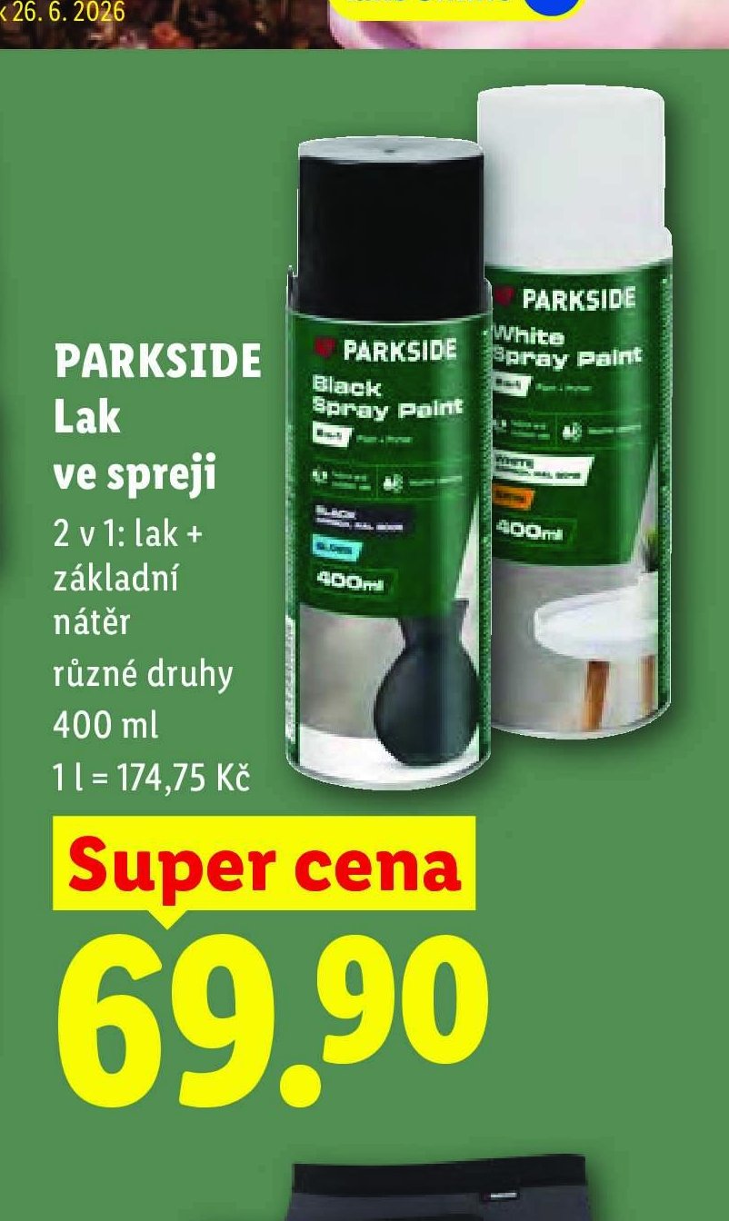 PARKSIDE Lak ve spreji 400 ml