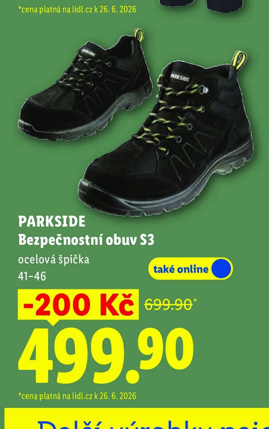 PARKSIDE Bezpečnostní obuv S3