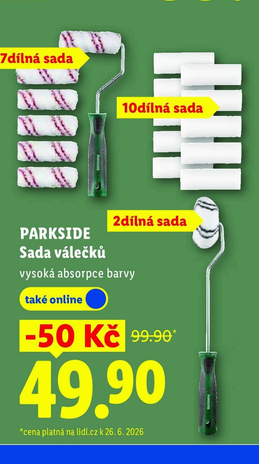 PARKSIDE Sada válečků