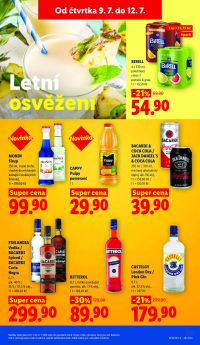 akční leták Lidl 9.7.2026-12.7.2026