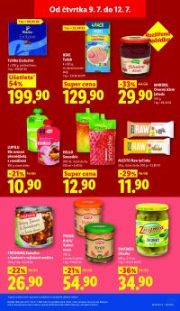 akční leták Lidl 9.7.2026-12.7.2026