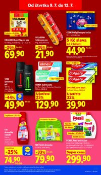 akční leták Lidl 9.7.2026-12.7.2026