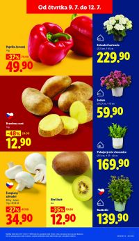 akční leták Lidl 9.7.2026-12.7.2026