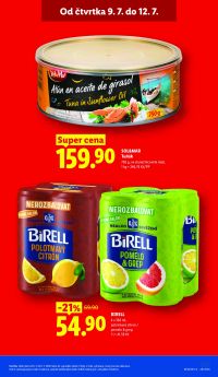 akční leták Lidl 9.7.2026-12.7.2026